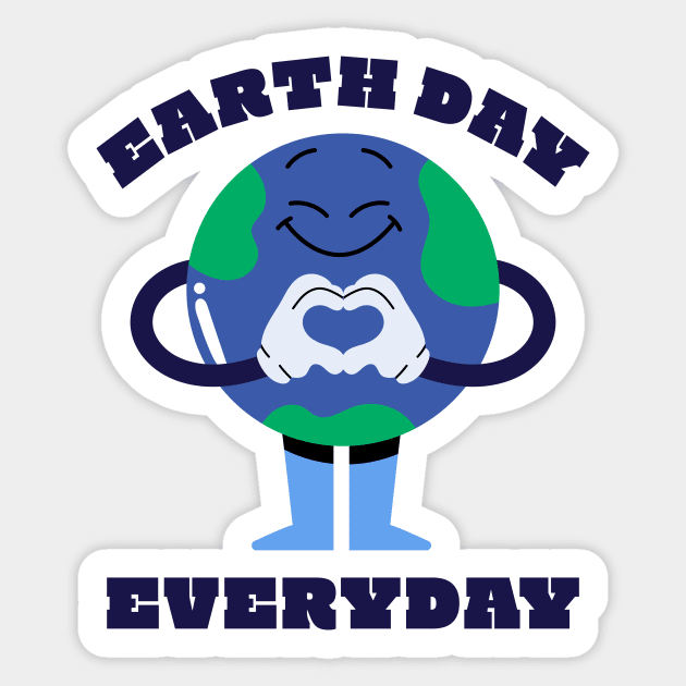 Earth Day Everyday Sticker by Crisp Decisions